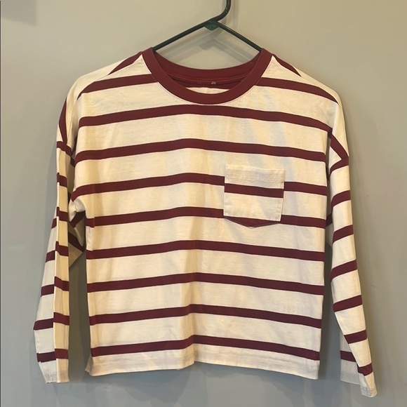 ASOS Tops - Striped Long Sleeve Shirt